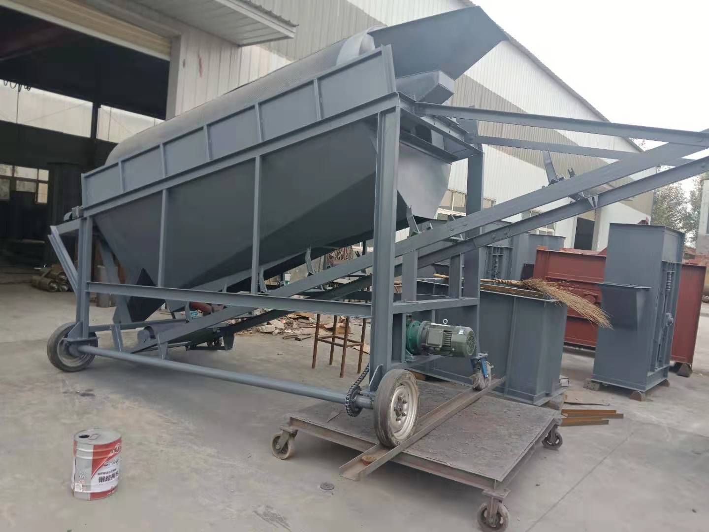 不銹鋼<a href='http://m.lssxw.com' title='滾筒篩' target='_blank'>滾筒篩</a>在槐米加工工藝中的應(yīng)用